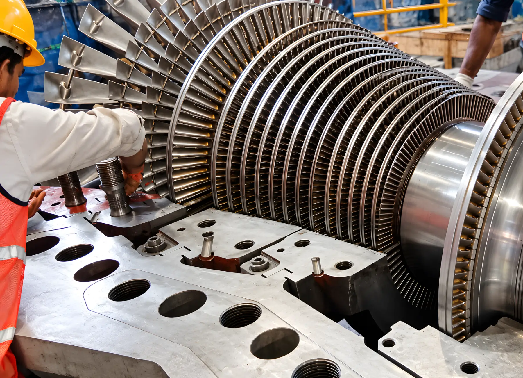 Dynamic Balancing of Turbine Rotor Shaft