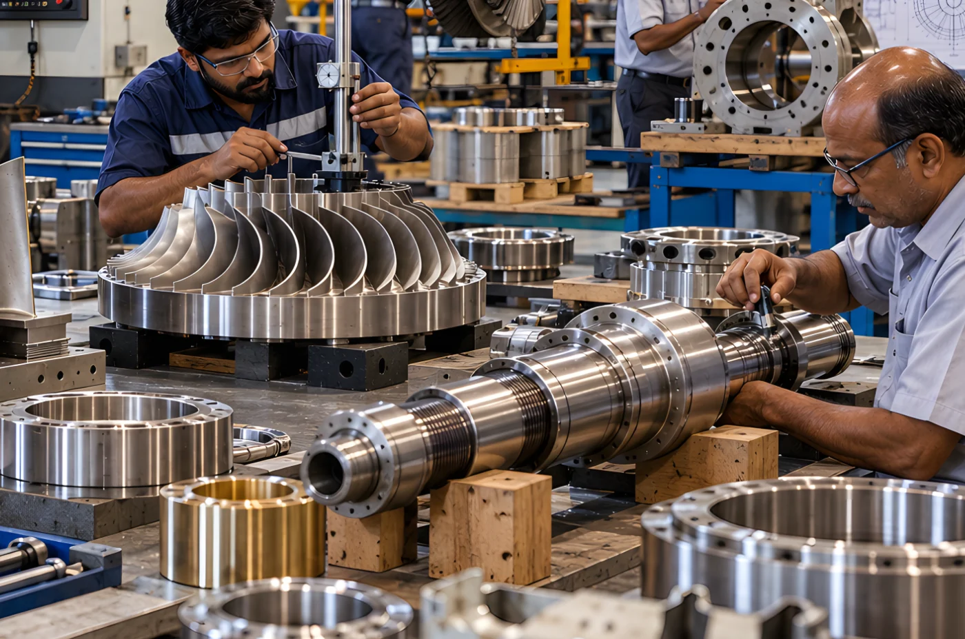 Manufacturing and Supply of Spares